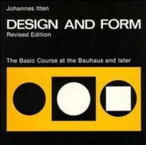 Design and Form by Johannes Itten Paperback