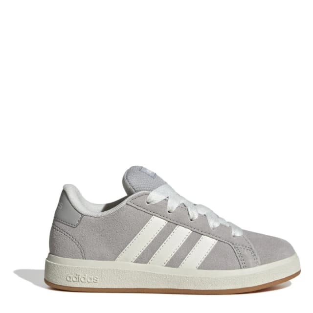 adidas GRAND COURT 00s K boys's Children's Shoes (Trainers) in Grey