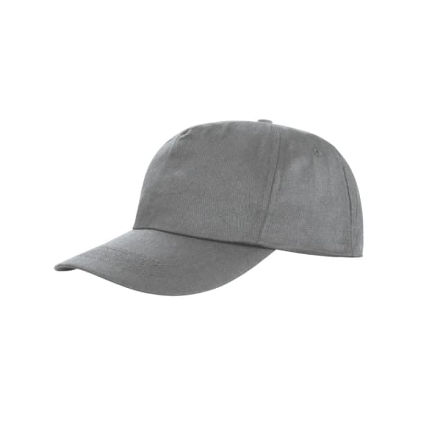 Result Result Men Core Houston 5 Panel Printers Baseball Cap Pack of 2 in Mid Grey Mid Grey One Size Male 5059269083984