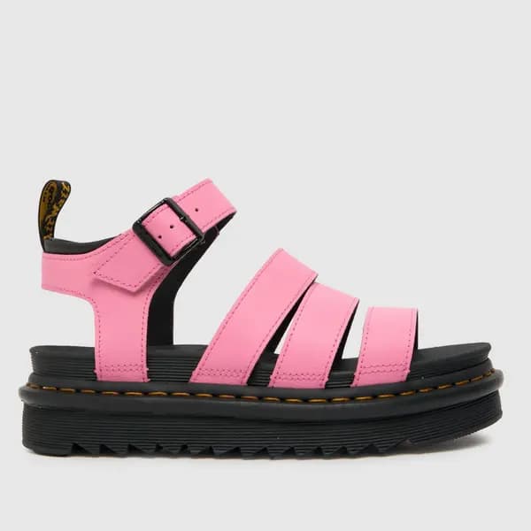 Dr Martens blaire sandals in pink Pink UK 4 (EU 37)