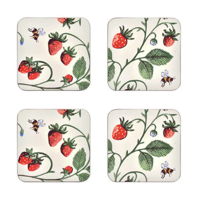 Ulster Weavers Strawberry Patch Set Of 4 Coasters