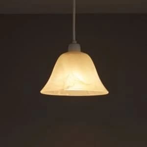 Colours Alabaster Dome Light Shade D175mm