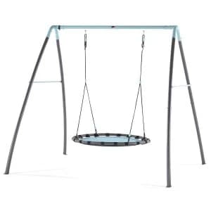 Plum Premium Metal Nest Swing with Mist