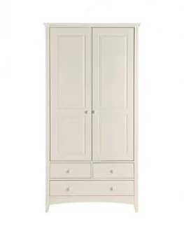 Julian Bowen Cameo 2 Door, 3 Drawer Combination Wardrobe