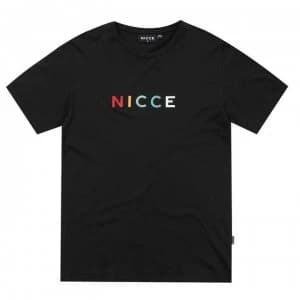 Nicce Denver T Shirt Mens - Black