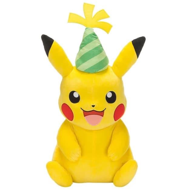 Pokemon Pokmon 25th Anniversary Pikachu 24" Plush - Black One Size