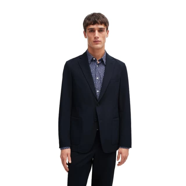 Boss Mens Formal Jacket - Blue Male S