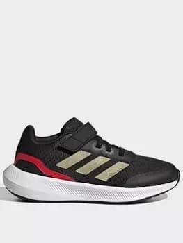 adidas Kids Unisex Runfalcon 3.0, Black, Size 10 Younger