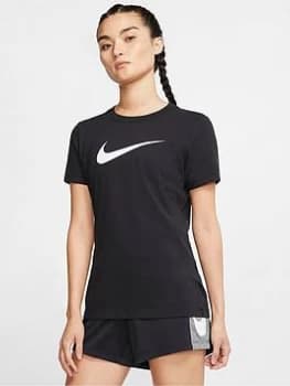 Nike Training DFC Dry Tee - Black, Size S, Women
