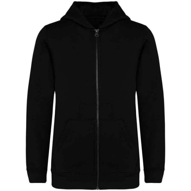 Native Spirit Full Zip Hoodie in Black Size: 4-6 Years Black Unisex 4-6 Years