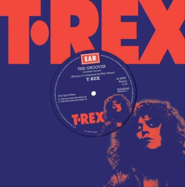 T. Rex The Groover 7" Single Black unisex