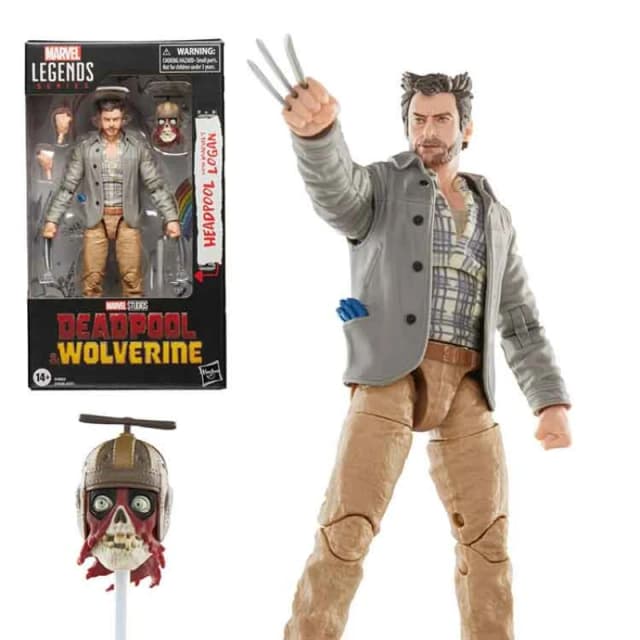 AJ Toys & Books Deadpool & Wolverine Marvel Legends Headpool with Logan 6" Action Figure