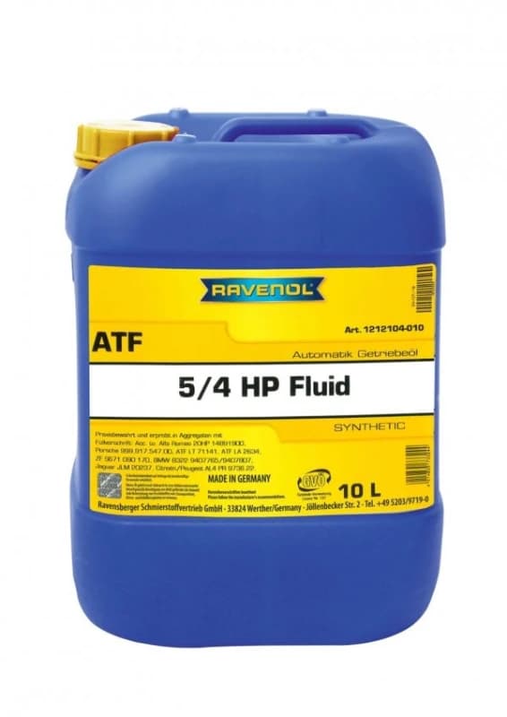RAVENOL 1212104-010-01-999 Automatic Transmission Fluid ATF 5HP, Capacity: 10l Oil,automatic transmission (3069)