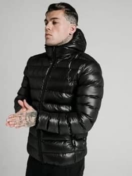 SikSilk Atmosphere Padded Jacket - Black