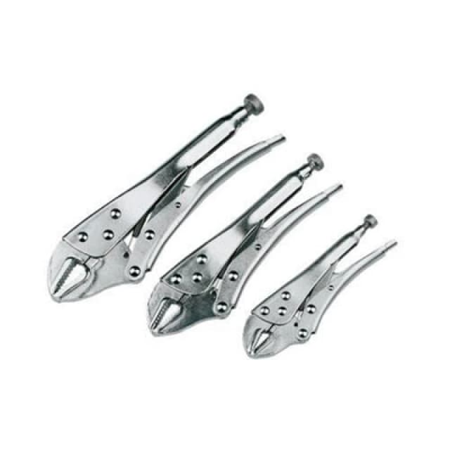 Loops 3 Piece 130mm 170mm 210mm Self Locking Pliers Set Quick Release Handle Multi