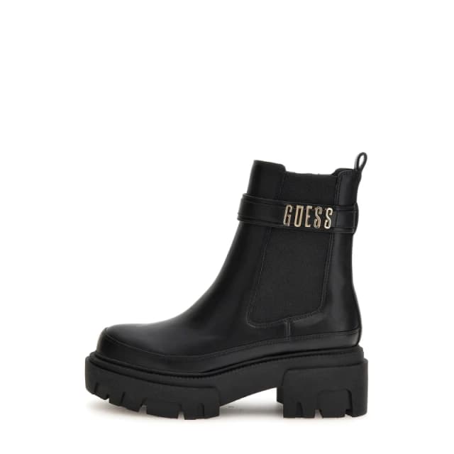 Guess Yelma Lettering Logo Ankle Boots 14834920 Black