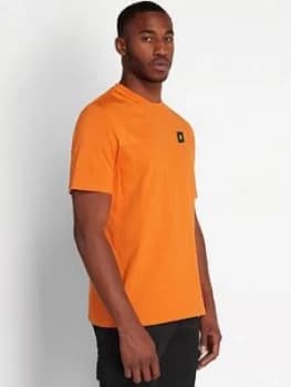 Lyle & Scott Casuals Ripstop Detail T-Shirt - Orange