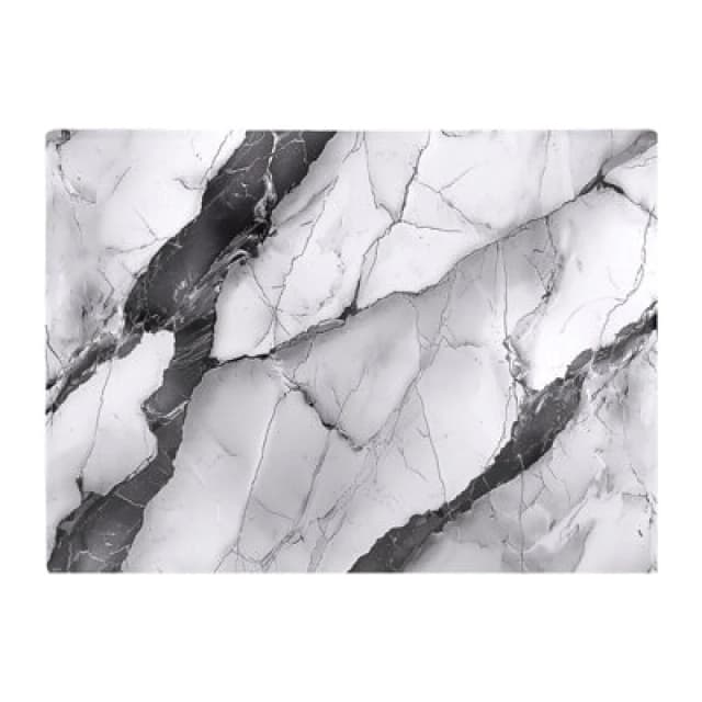 Warren Reed Designer Grey And White Marble Effect Chopping Board