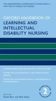 Oxford handbook of learning and intellectual disability nursing by Bob Gates
