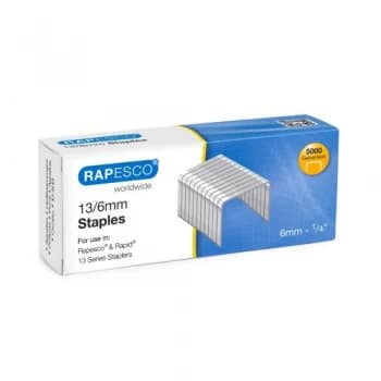 Rapesco 136mm Galvanised Staples