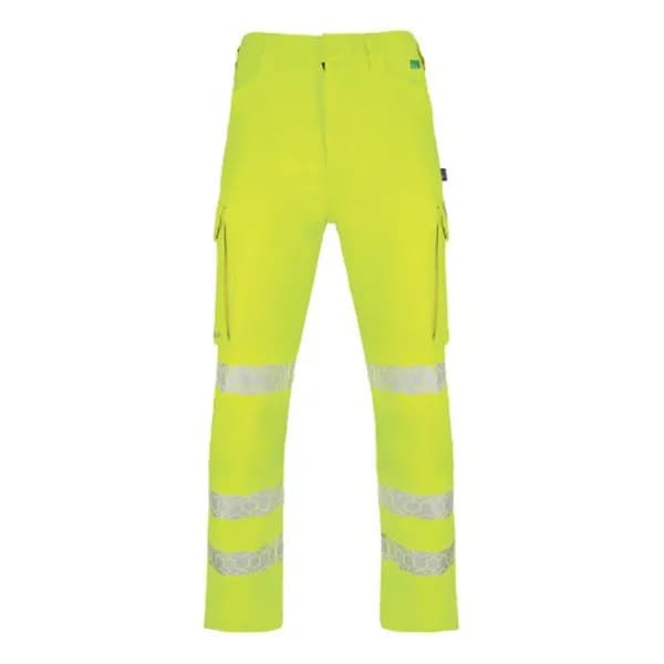 Beeswift Envirowear Beeswift Envirowear High Visibility Trousers Saturn Yellow 44 EWCTRSY44