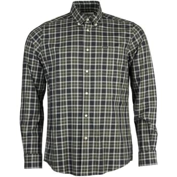 Barbour Oban Tailored Fit Shirt - Pine TN82