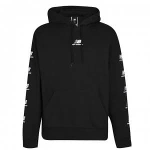 New Balance Essential Logo Hoodie Mens - Black