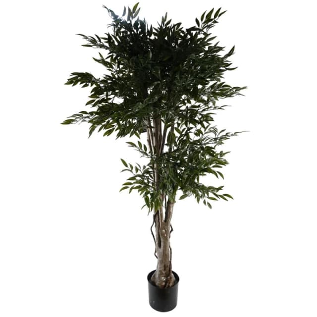 Leaf 140cm UV Resistant Ruscus Tree- 2716 leaves Green