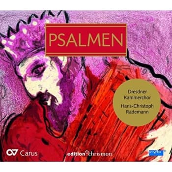 Dorothee Mields/Georg Poplutz/David Erler/Tobias Mäthger/Hans-Christoph Rademann/Dresdner Kammerchor - Psalmen CD