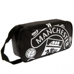 Manchester United FC Black Boot Bag