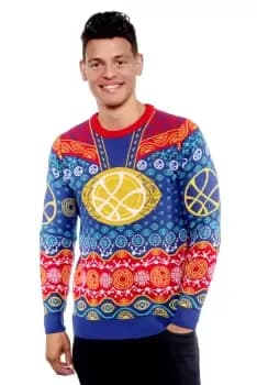 Doctor Strange: Eye of Agamotto Christmas Jumper - L
