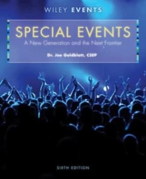 Special Events by Joe Goldblatt Hardback
