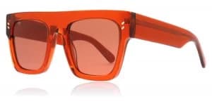 Stella McCartney SC0119S Sunglasses Orange 003 51mm