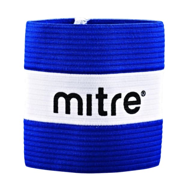 Mitre Captains Armband in Blue Size: Small Blue Unisex S