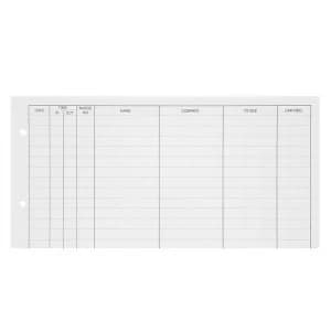 Guildhall A4 Refill for Loose leaf Visitors Book 50 Sheets