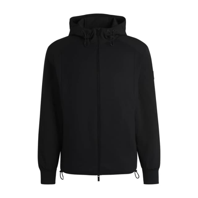 Boss Mens P-Steele Zip Hoodie Black 001 male Small