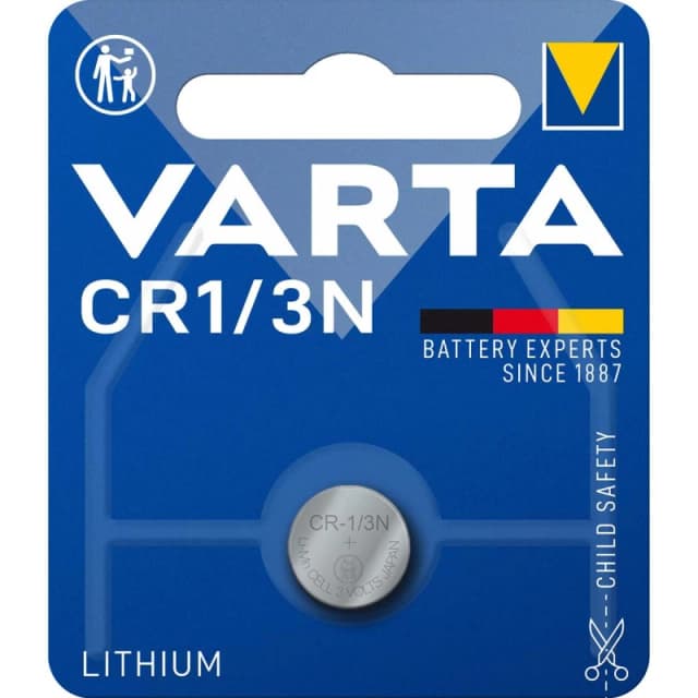 Varta CR3/1N Lithium Button Cell Battery 3 V 1-Blister A-CAB71536 CR3/1N