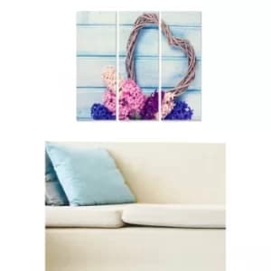 MDF6916241 Multicolor Decorative MDF Painting (3 Pieces)