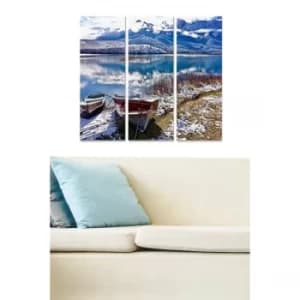 MDF2164962 Multicolor Decorative MDF Painting (3 Pieces)