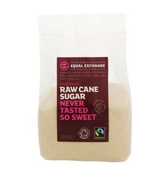 Equal Exchange Raw Cane Sugar - Unrefined 500g