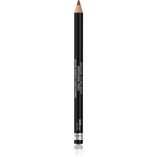 Rimmel Brow This Way Professional Brow Pencil 005 Ash Brown