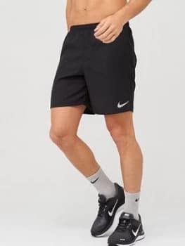Nike 7" Running Shorts - Black, Size L, Men