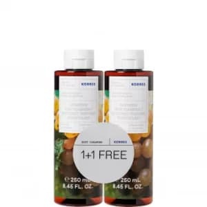 Korres Santorini Grape Body Cleanser Duo