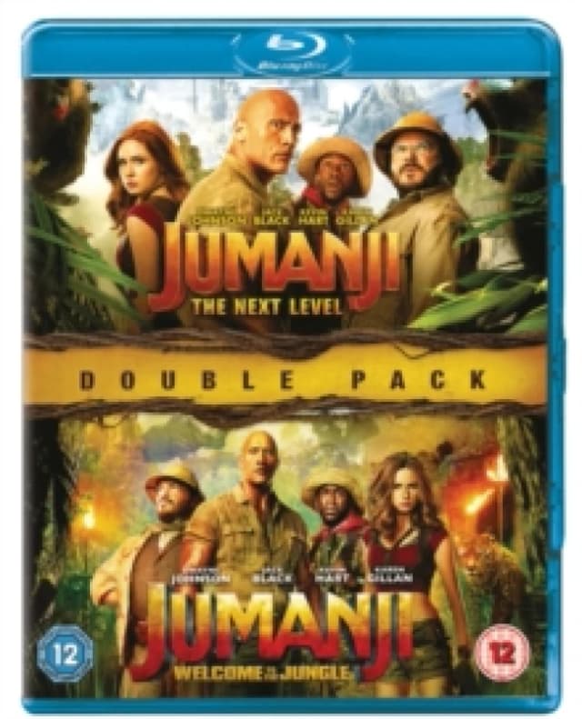 Jumanji - Welcome to the Jungle/Jumanji - The Next Level Bluray 5050629994537