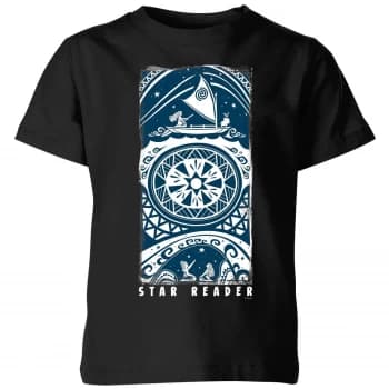 Moana Star Reader Kids T-Shirt - Black - 11-12 Years