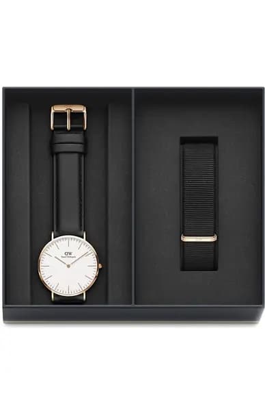 Daniel Wellington Watch Petite Sheffield Set 40mm - White