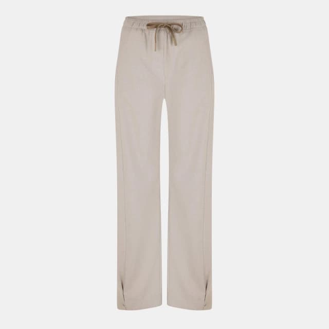 Lacoste Womens Pleated Trousers Alabaster Chin female 12 (40)
