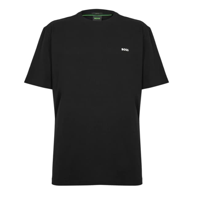 Boss Mens Logo T-Shirt, Logo Design Black male S