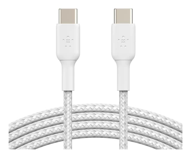 Belkin USB-C to Braided PVC 1m Twin Pack - Cable - Digital