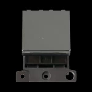 Click Scolmore MiniGrid 250V 32A Double-Pole Switch Module Black Nickel - MD032BN